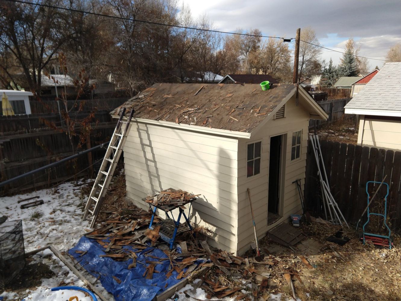 Remove Old Roof